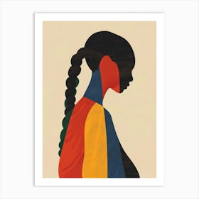 Portrait Of A Woman 161 Art Print