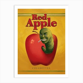 Pulp Fiction Tarantino Apple Art Print