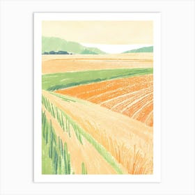 Field Of Wheat 2 Art Print