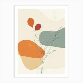 Abstract Flower 35 Art Print