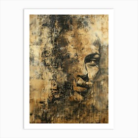 Portrait Of A Woman 1 Art Print