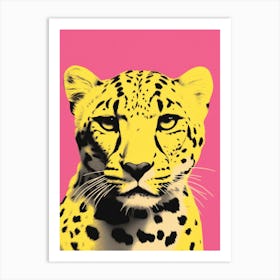 Pop Leopard Art Print