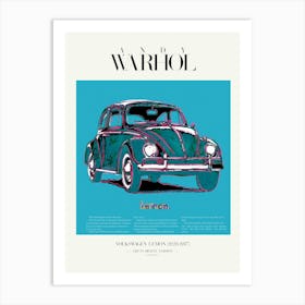 VW LEMON POSTER Art Print