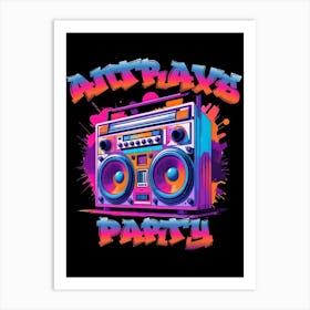 Disco Party Art Print