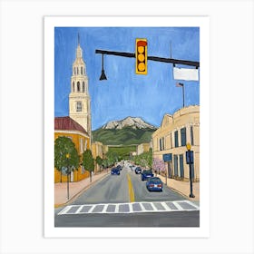 Downtown Colorado Art Print