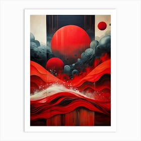 Red Planet Art Print