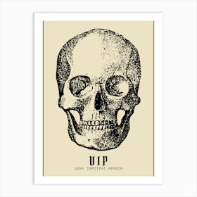 VIP Skull Art Art Print