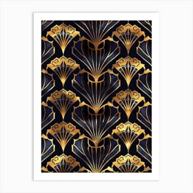 Deco Wallpaper 3 Art Print