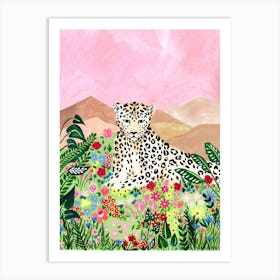 Clodagh In The Wildflowers Art Print