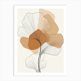 Ginkgo Leaf 4 Art Print