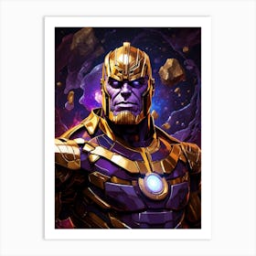 Thanos 3 Art Print