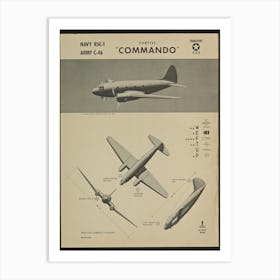 Commando Art Print