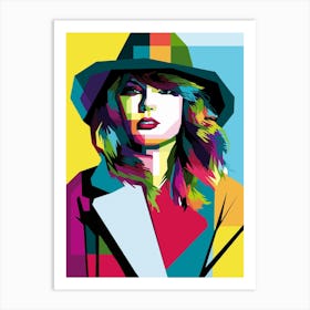 Taylor Swift Pop Art Affiche