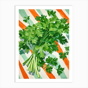 Parsley Summer Illustration 8 Art Print