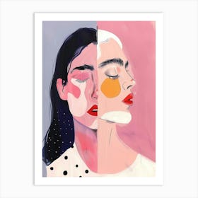 Portrait Of A Woman 363 Art Print