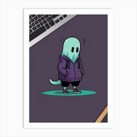 Ghost Art Print