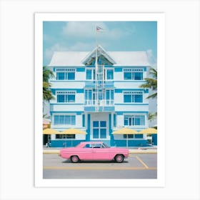 Crane Beach Barbados 70's Art Print