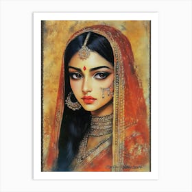 Indian Woman Art Print