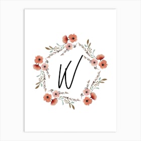 Wild Flower W Art Print
