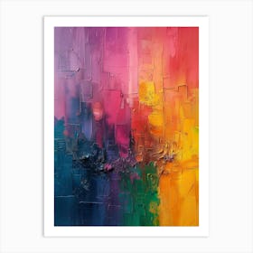 Abstract Painting 154 Art Print