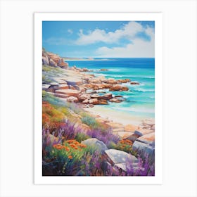 A Painting Of Cape Le Grand National Park, Western Australia 3 Art Print