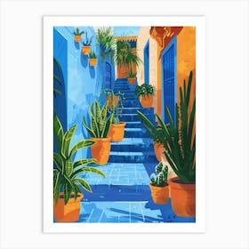 Mediterranean Street Art Print