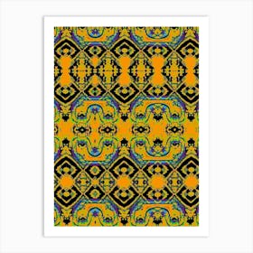 Abstract Pattern 122 Art Print