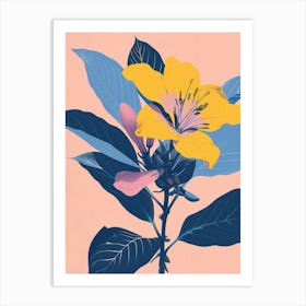 Yellow Flower 1 Art Print