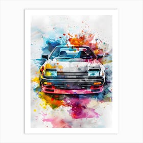 Toyota Ae86 Art Print