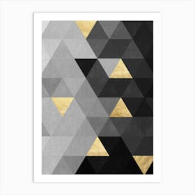 Texture geometry 4 Art Print