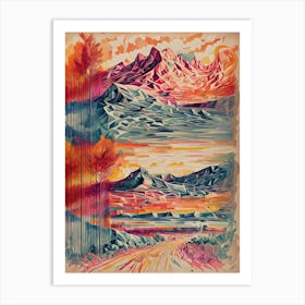 Landscape Painting Art Print