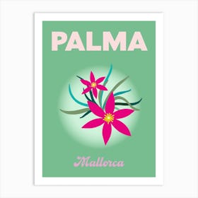Palma Mallorca Travel Print Art Print