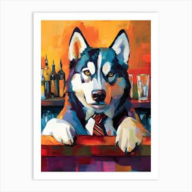 Whimsical Dogs 88 Art Print