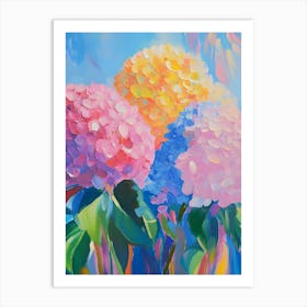 Hydrangeas Art Print