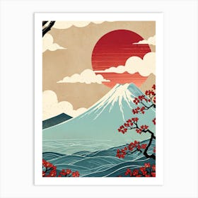 Mt Fuji 10 Art Print