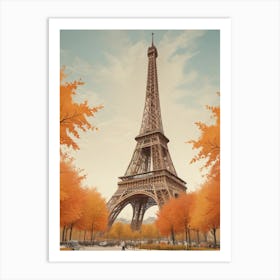 Autumn In Paris Art Print