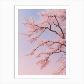 Cherry Blossom Tree Art Print