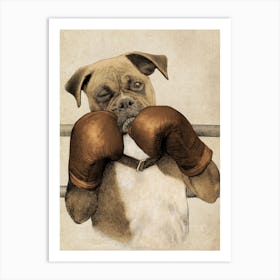 The Boxer Art Print