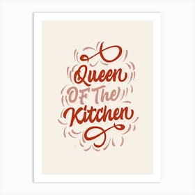 Queen Of The Kitchen Art Print