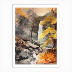 Waterfall 7 Art Print