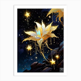 Lily Of The Night Art Print