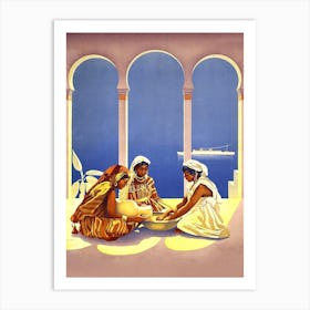 Ladies From India Art Print