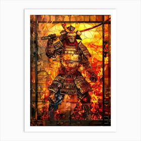 Samurai Warrior 4 Art Print