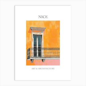 Nice Travel And Architecture Poster 2 Art Print