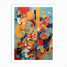 Abstract Painting 219 Art Print