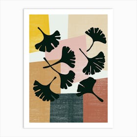 Ginkgo Leaves 1 Art Print