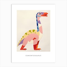 Nursery Dinosaur Art Edmontosaurus 2 Poster Art Print