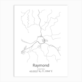 Raymond Terrace,Australia Minimalist Map Art Print