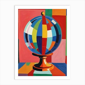 Globe Art Print