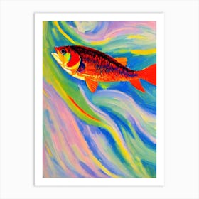 Driftfish Matisse Inspired Art Print